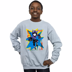 Disney - Sweat BIG HERO - Garçon (Gris chiné)