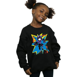 Disney - Sweat BIG HERO - Fille (Noir)