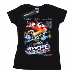 Disney - T-shirt BIG HERO - Femme (Noir)