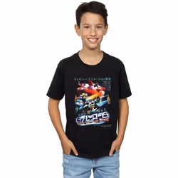 Disney - T-shirt BIG HERO - Garçon (Noir)