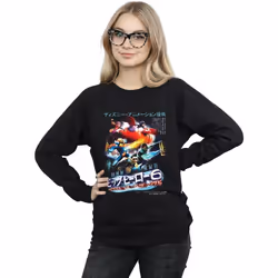 Disney - Sweat BIG HERO - Femme (Noir)