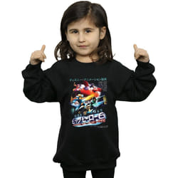 Disney - Sweat BIG HERO - Fille (Noir)