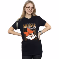 Disney - T-shirt - Femme (Noir)