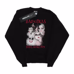 Disney - Sweat BAD GIRLS HAVE MORE FUN - Homme (Noir)