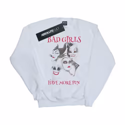 Disney - Sweat BAD GIRLS HAVE MORE FUN - Homme (Blanc)