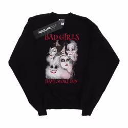 Disney - Sweat BAD GIRLS HAVE MORE FUN - Garçon (Noir)