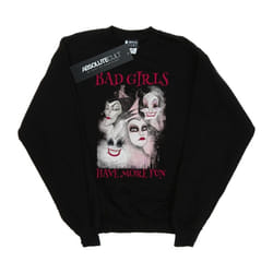 Disney - Sweat BAD GIRLS HAVE MORE FUN - Fille (Noir)