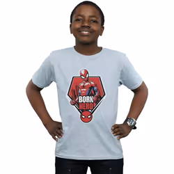 Marvel - T-shirt BORN HERO - Garçon (Gris chiné)