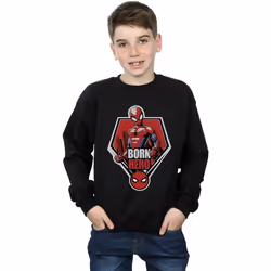 Marvel - Sweat BORN HERO - Garçon (Noir)