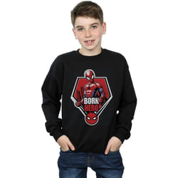 Marvel - Sweat BORN HERO - Garçon (Noir)