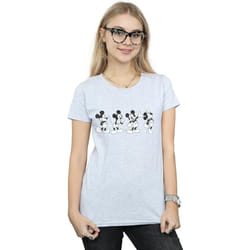 Disney - T-shirt FOUR EMOTIONS - Femme (Gris chiné)