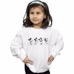 Disney - Sweat FOUR EMOTIONS - Fille (Blanc)