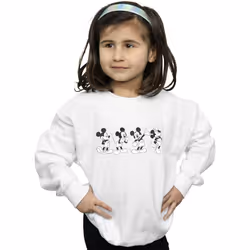 Disney - Sweat FOUR EMOTIONS - Fille (Blanc)