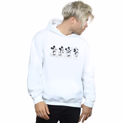 Disney - Sweat à capuche FOUR EMOTIONS - Homme (Blanc)