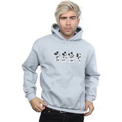 Disney - Sweat à capuche FOUR EMOTIONS - Homme (Gris chiné)