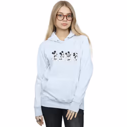 Disney - Sweat à capuche FOUR EMOTIONS - Femme (Gris chiné)