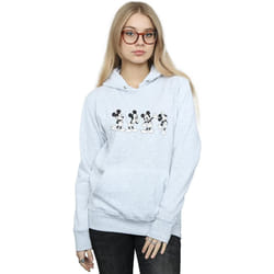 Disney - Sweat à capuche FOUR EMOTIONS - Femme (Gris chiné)