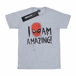 Marvel - T-shirt AM AMAZING - Homme (Gris chiné)