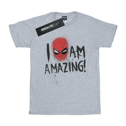 Marvel - T-shirt AM AMAZING - Homme (Gris chiné)