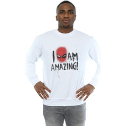 Marvel - Sweat AM AMAZING - Homme (Blanc)