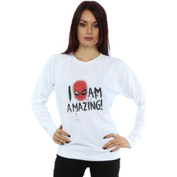 Marvel - Sweat AM AMAZING - Femme (Blanc)