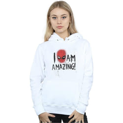 Marvel - Sweat à capuche AM AMAZING - Femme (Blanc)