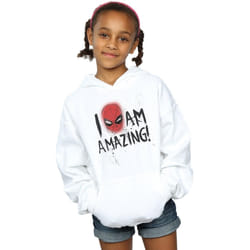 Marvel - Sweat à capuche AM AMAZING - Fille (Blanc)