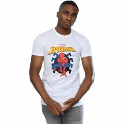 Marvel - T-shirt WEB SHOOTING - Homme (Blanc)