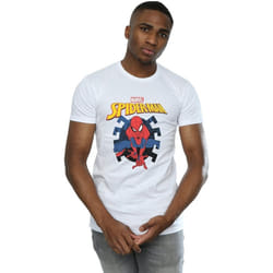 Marvel - T-shirt WEB SHOOTING - Homme (Blanc)