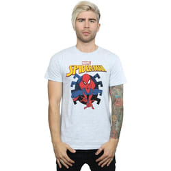 Marvel - T-shirt WEB SHOOTING - Homme (Gris chiné)