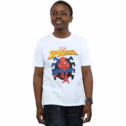 Marvel - T-shirt WEB SHOOTING - Garçon (Blanc)