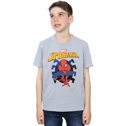Marvel - T-shirt WEB SHOOTING - Garçon (Gris chiné)