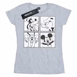 Disney - T-shirt - Femme (Gris chiné)