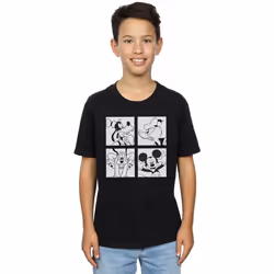 Disney - T-shirt - Garçon (Noir)