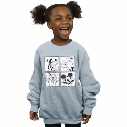 Disney - Sweat - Fille (Gris chiné)