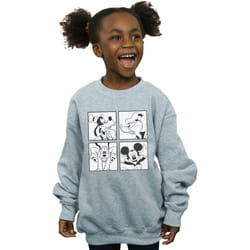 Disney - Sweat - Fille (Gris chiné)