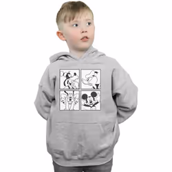 Disney - Sweat à capuche - Garçon (Gris chiné)