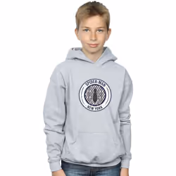 Marvel - Sweat à capuche NEW YORK - Garçon (Gris chiné)