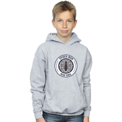 Marvel - Sweat à capuche NEW YORK - Garçon (Gris chiné)