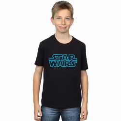 Star Wars - T-shirt - Garçon (Noir)