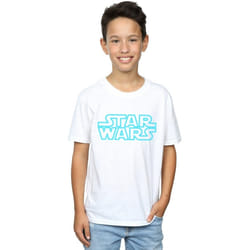 Star Wars - T-shirt - Garçon (Blanc)