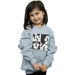 Disney - Sweat - Fille (Gris chiné)