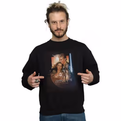 Star Wars - Sweat EPISODE - Homme (Noir)