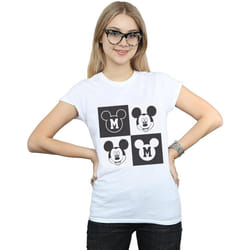 Disney - T-shirt - Femme (Blanc)