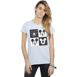 Disney - T-shirt - Femme (Gris chiné)