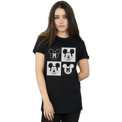 Disney - T-shirt - Femme (Noir)