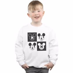 Disney - Sweat - Garçon (Blanc)