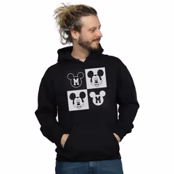 Disney - Sweat à capuche - Homme (Noir)