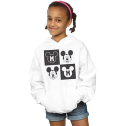 Disney - Sweat à capuche - Fille (Blanc)