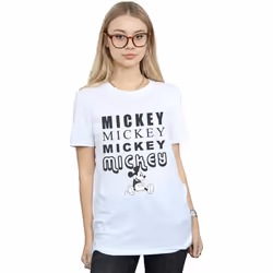 Disney - T-shirt - Femme (Blanc)